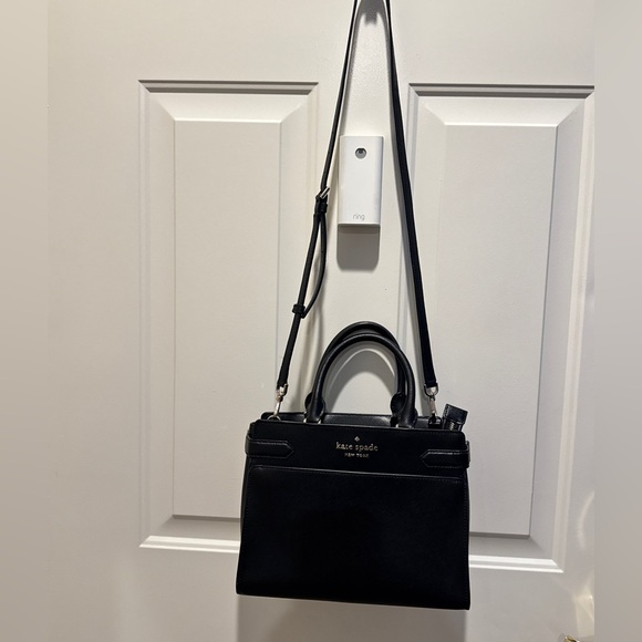 Kate Spade Black Leather Crossbody Bag - Picture 10 of 12